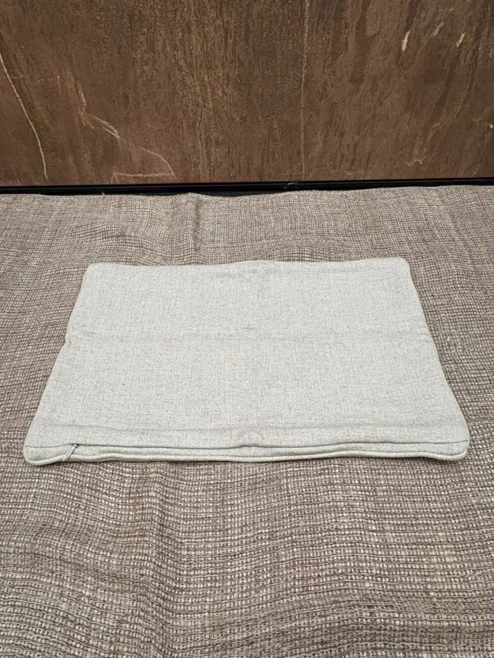 RH Restoration Hardware Custom Italian Pietro Solid Piped Lumbar Pillow Cover
